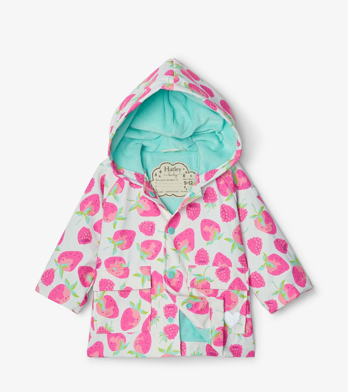 View larger image of Delicious Berries Baby Raincoat
