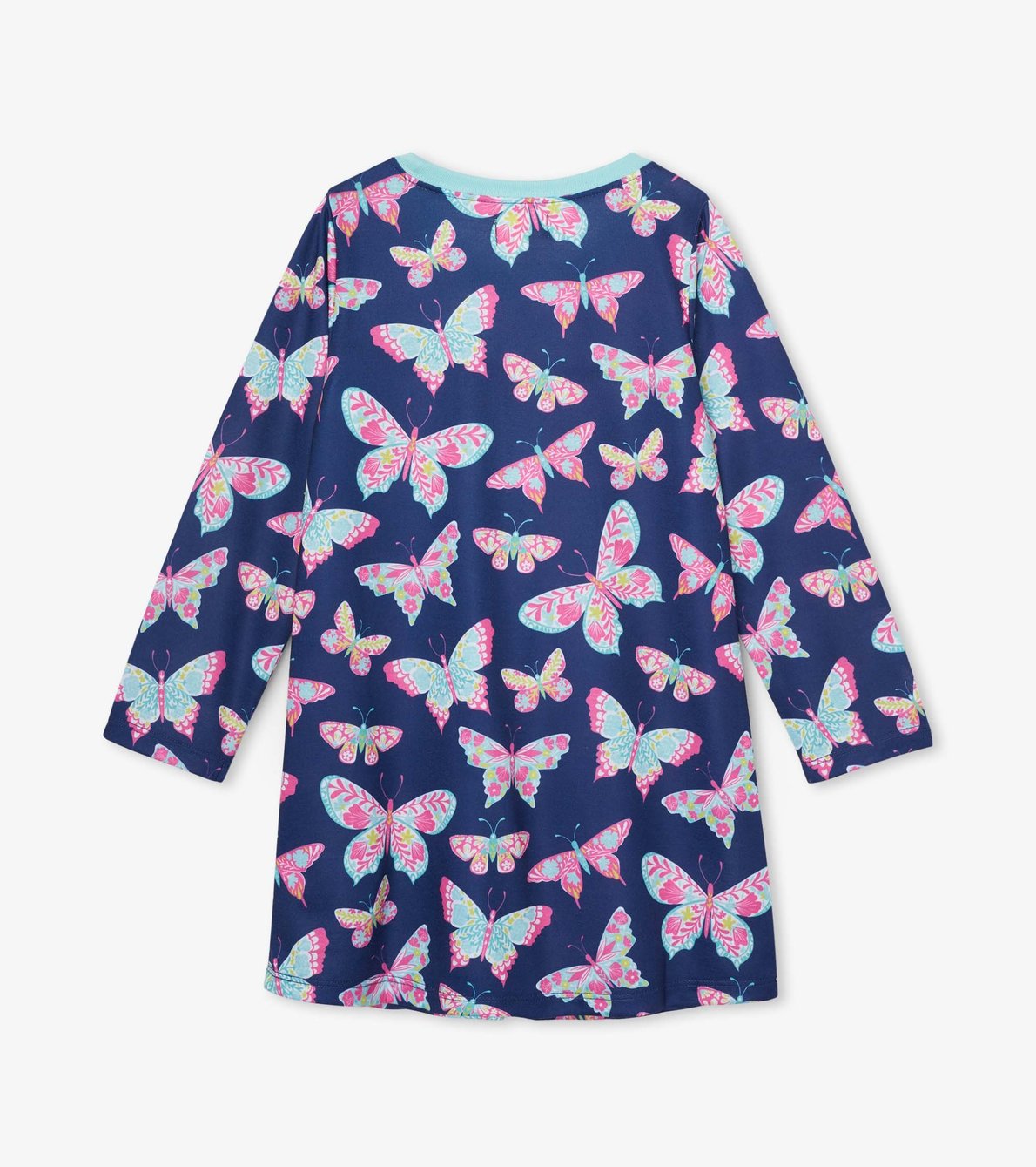 View larger image of Delightful Butterflies Long Sleeve Nightdress