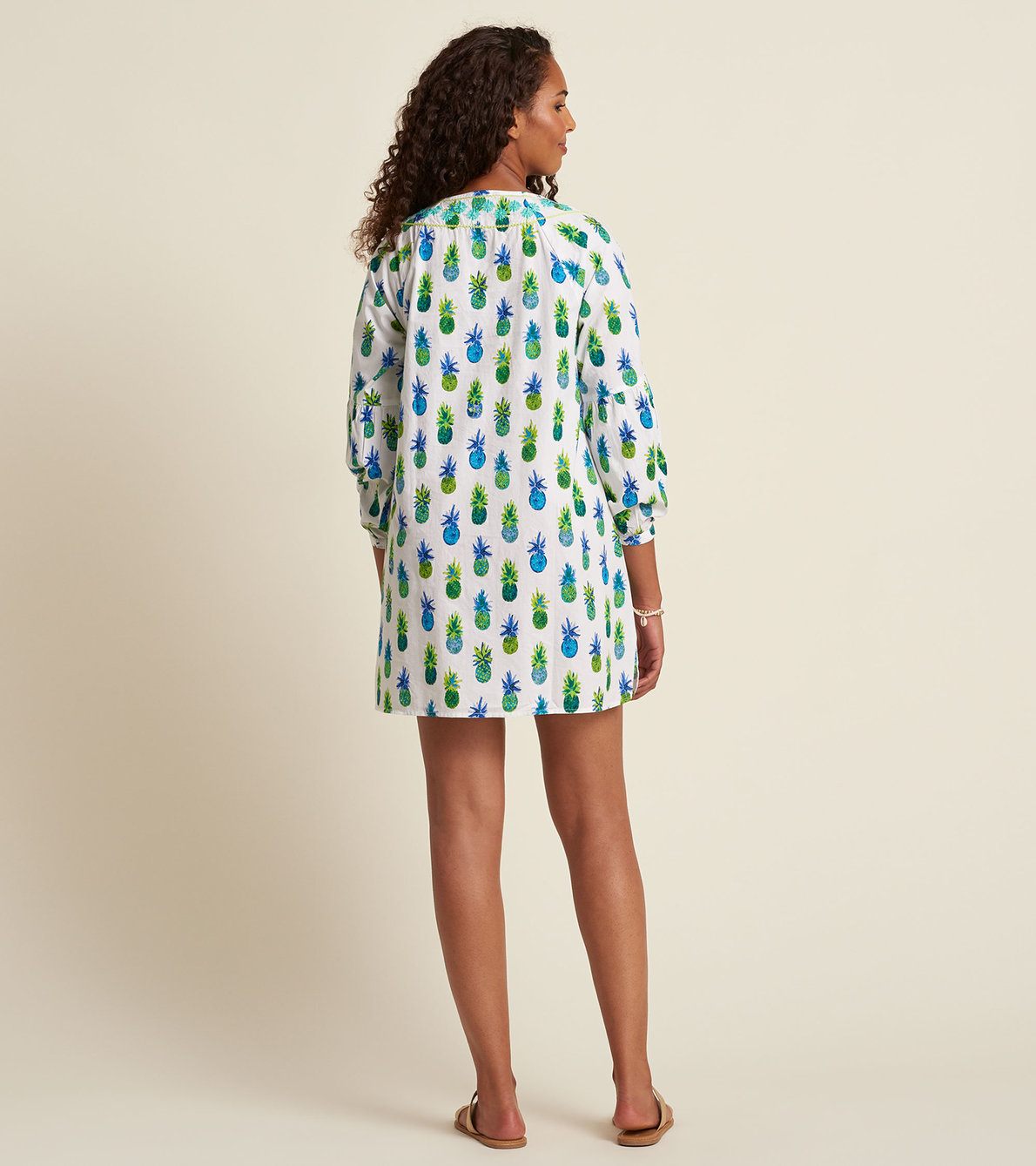 View larger image of Delray Tunic - Painted Pineapples
