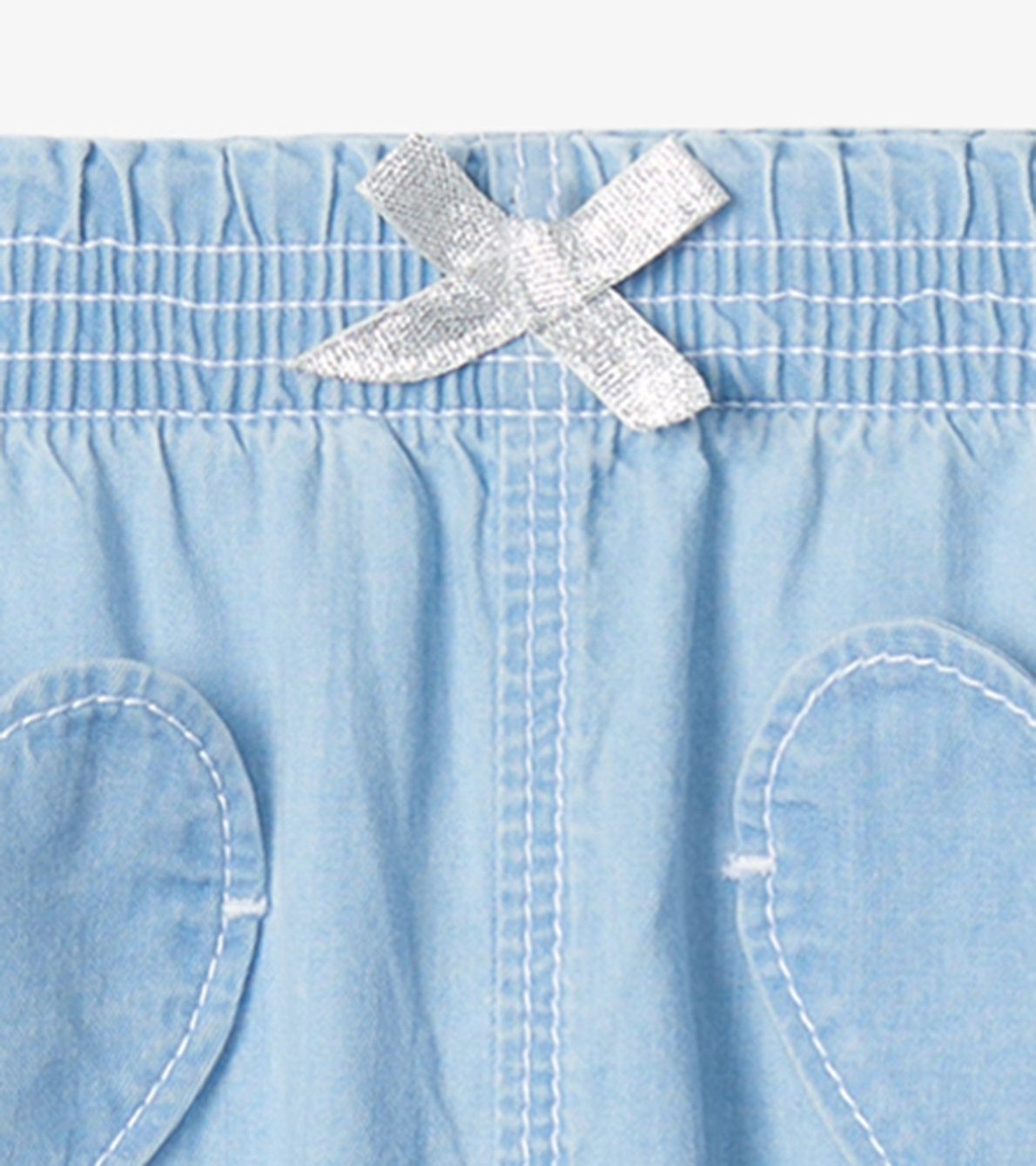 Agrandir l'image de Pantalon ample tout-aller pour bébé – Denim