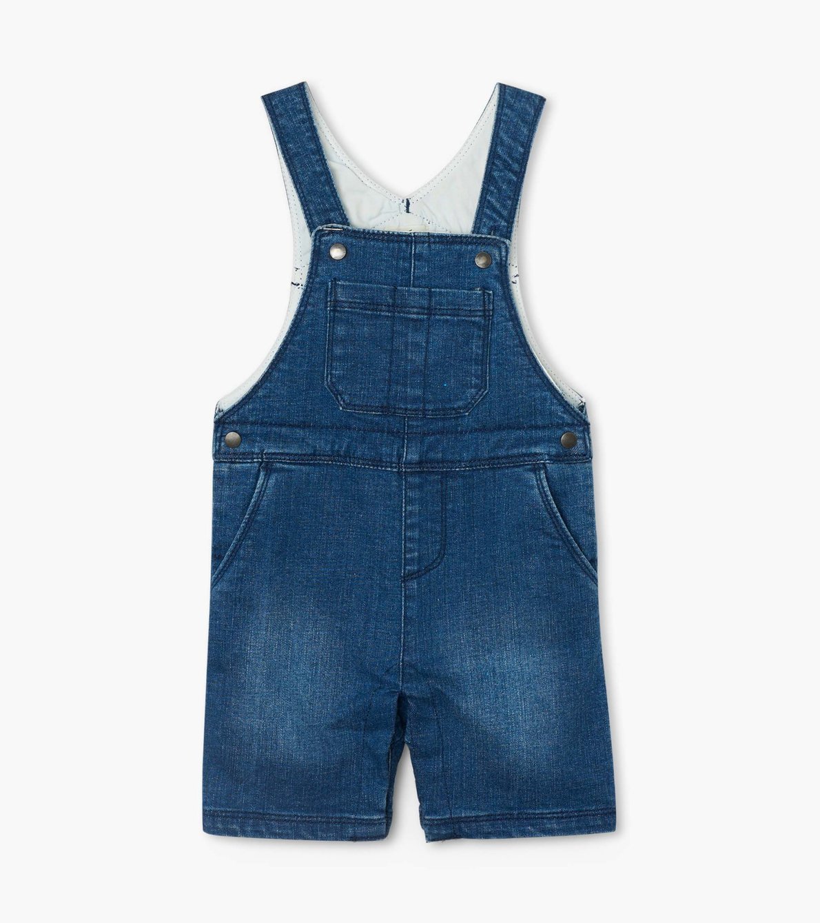 View larger image of Denim Baby Short Overalls