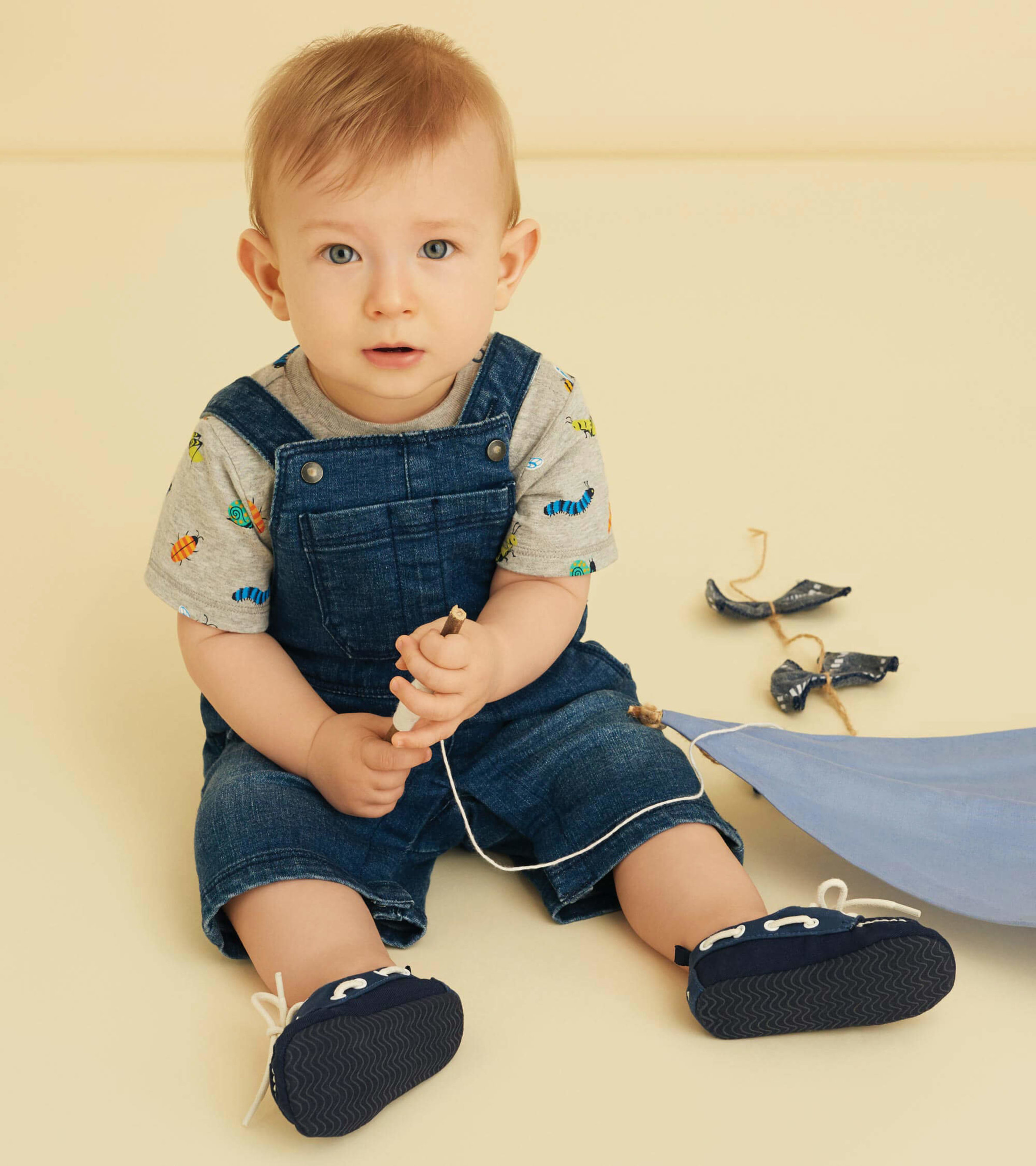 Amazon.com: KIDSCOOL SPACE Baby Boy Girl Jean Overalls,Toddler Slim Cute  Denim Dungaree,Blue,6-9 Months: Clothing, Shoes & Jewelry