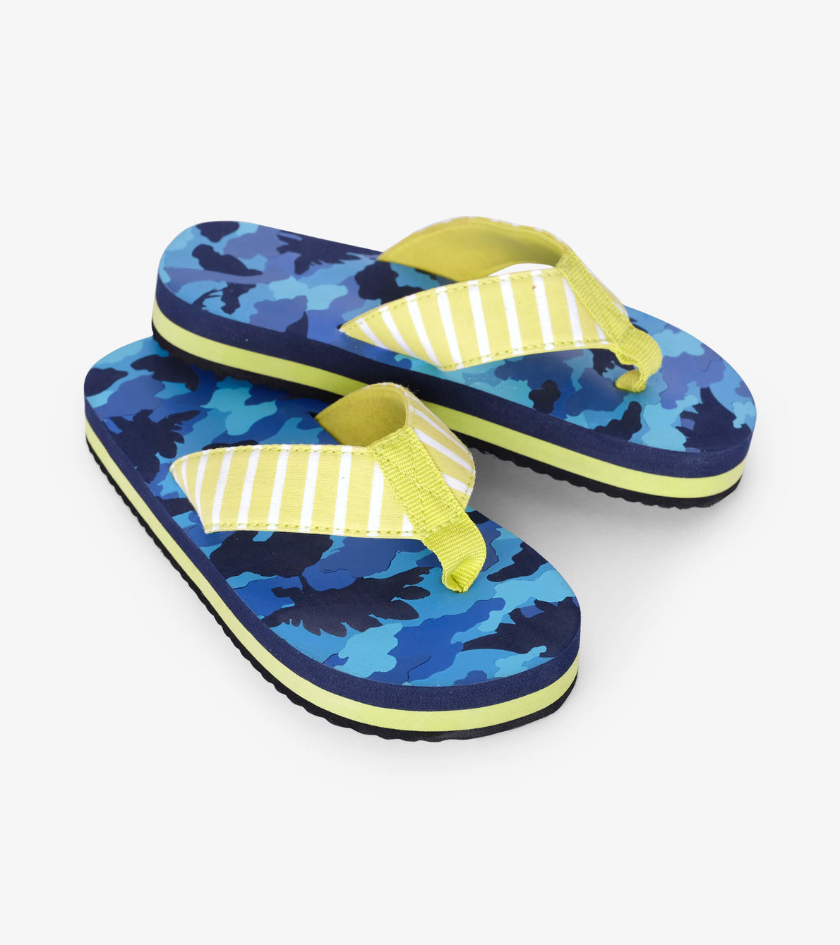 View larger image of Dino Camo Flip Flops