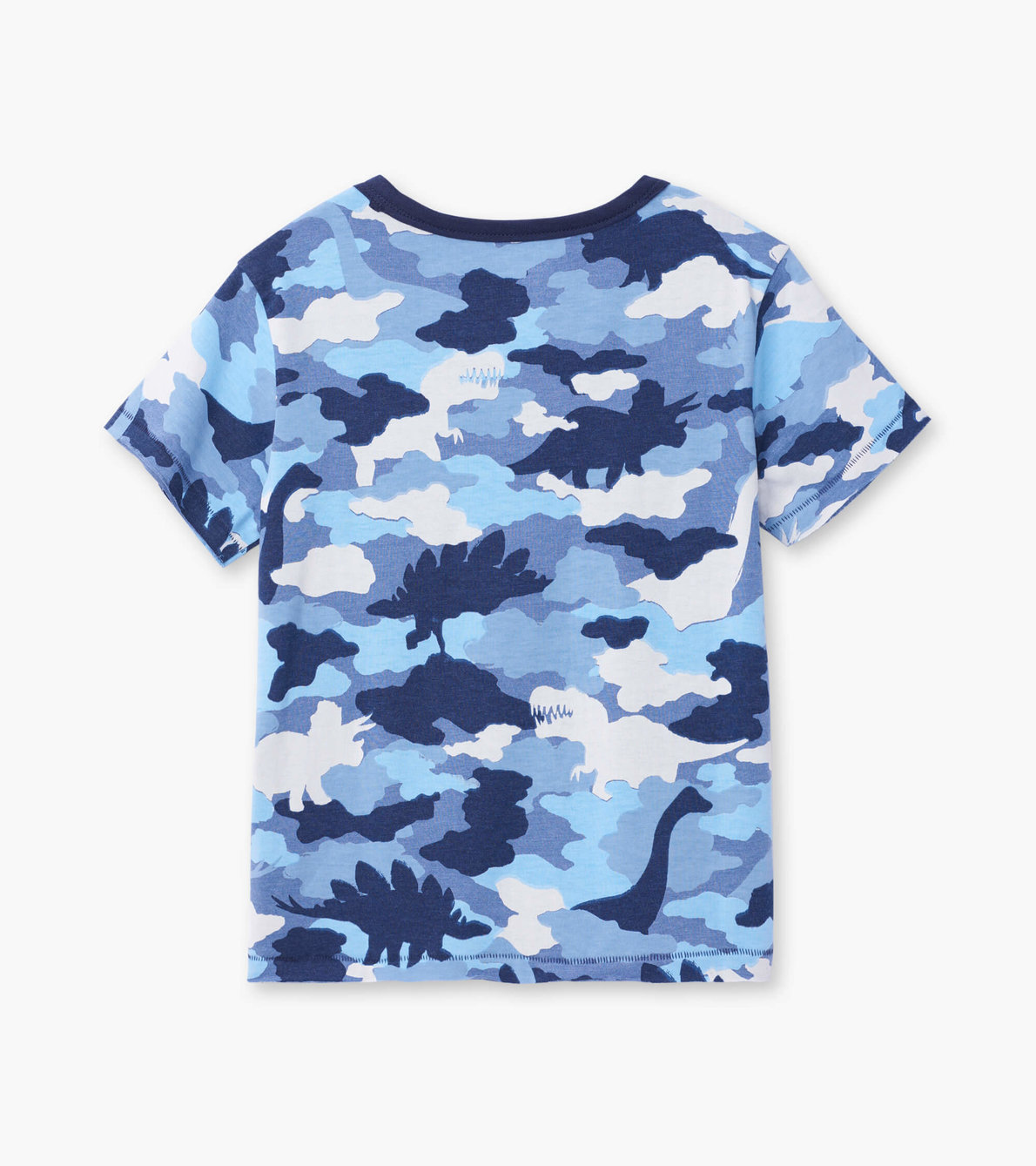 Agrandir l'image de T-shirt à imprimé – Motif camouflage dinosaure