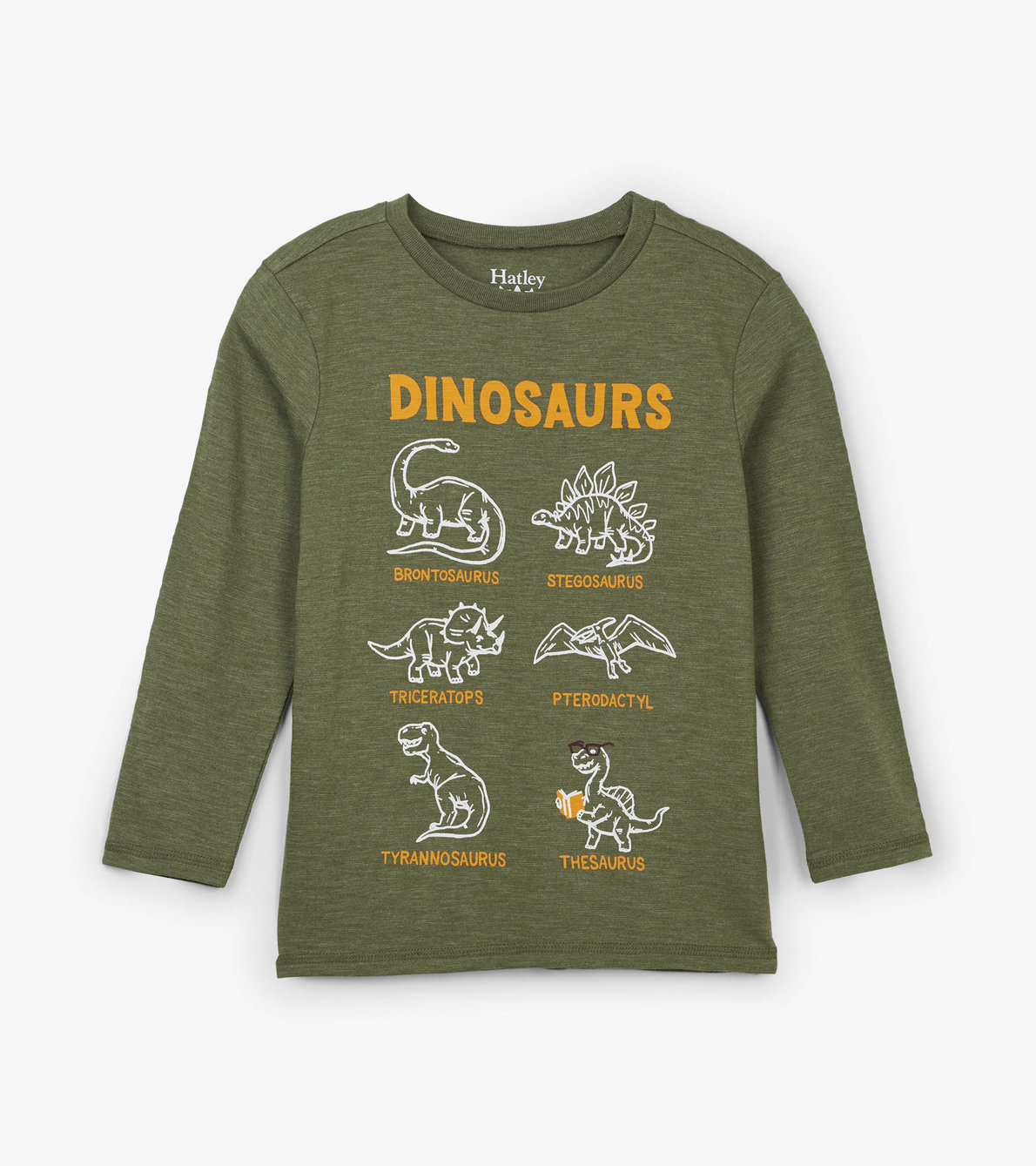 Agrandir l'image de T-shirt à manches longues – Espèces de dinosaures
