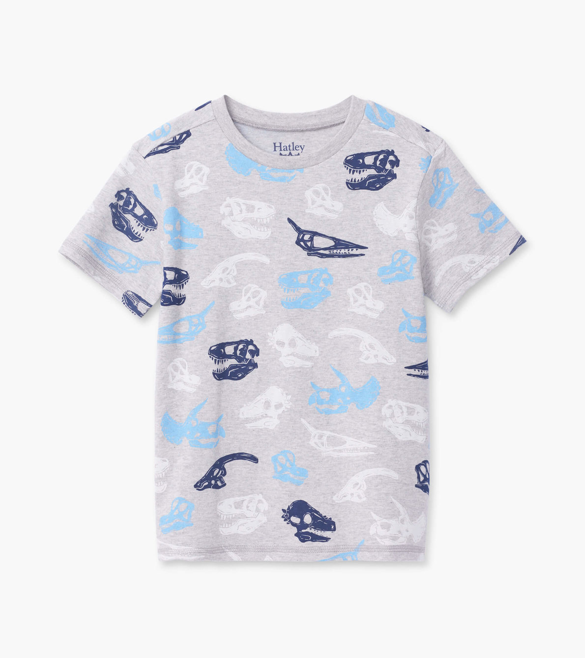 Agrandir l'image de T-shirt à imprimé – Fossiles de dinosaure