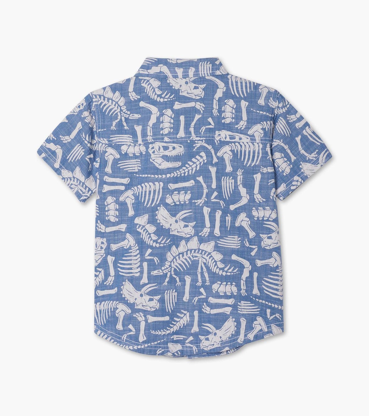 View larger image of Dino Fossils Short Sleeve Button Down Shirt