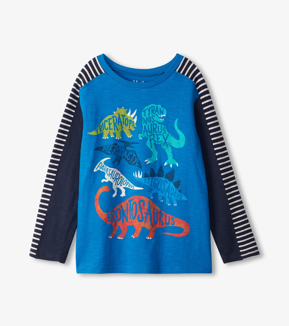 View larger image of Dino Names Preppy Long Sleeve Tee