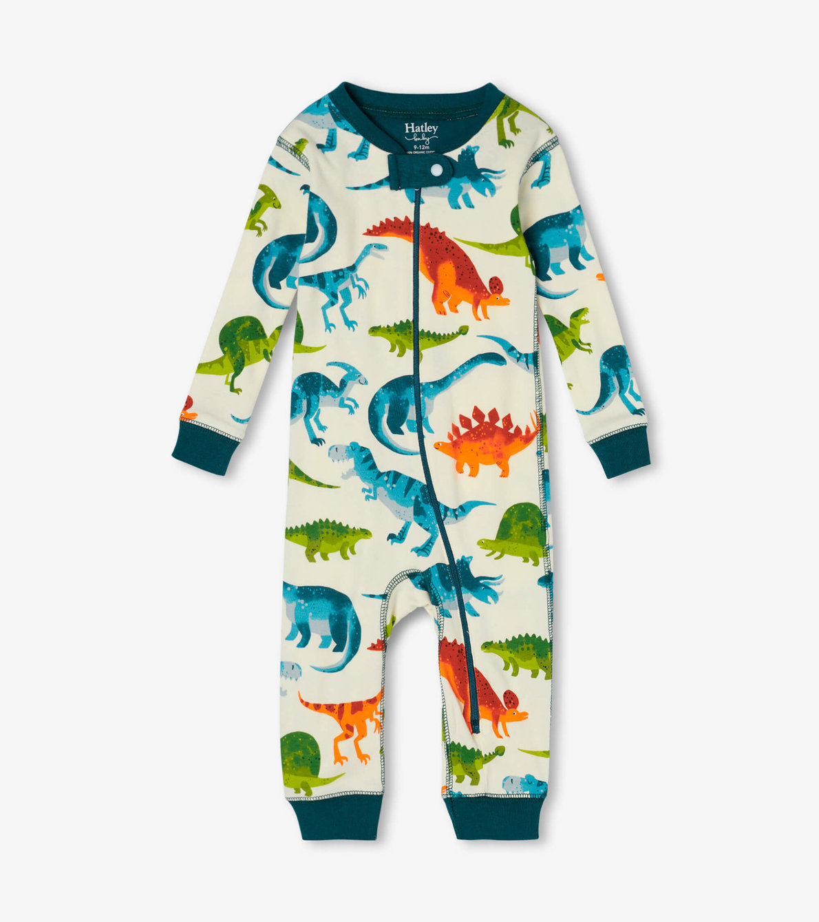 View larger image of Dino Park Organic Cotton Coverall