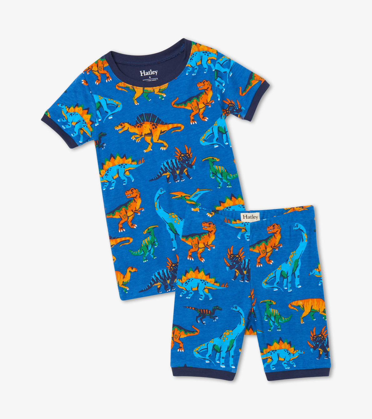 View larger image of Dino Park Organic Cotton Short Pajama Set