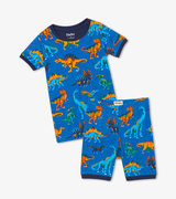 Dino Park Organic Cotton Short Pajama Set