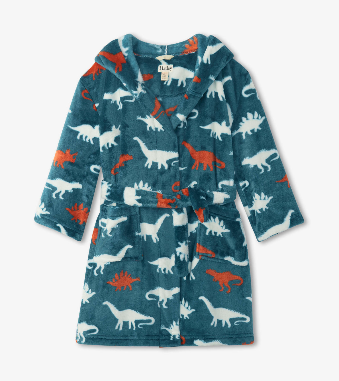 View larger image of Dino Silhouettes Fleece Robe