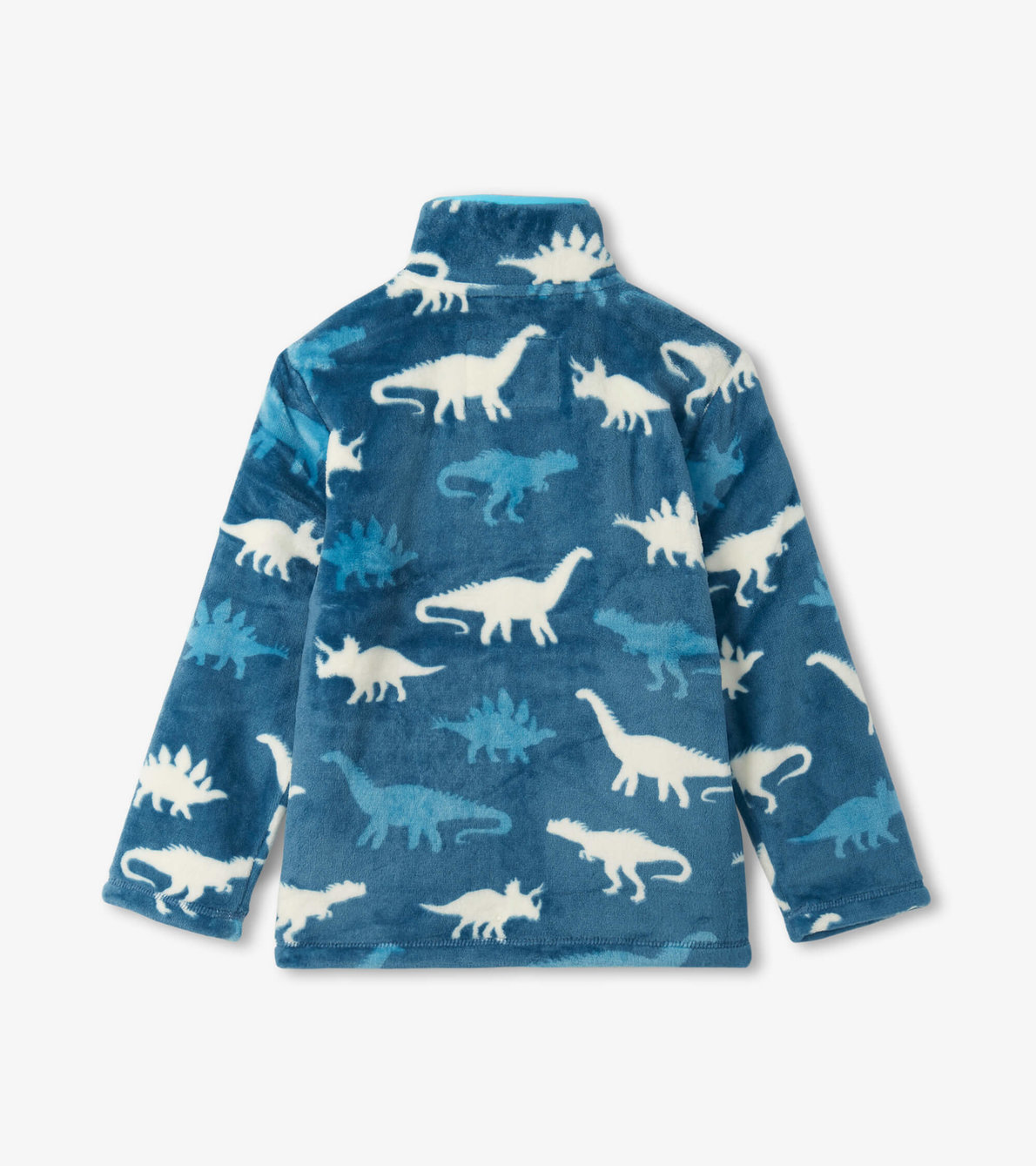 View larger image of Dino Silhouettes Fuzzy Fleece Zip Up