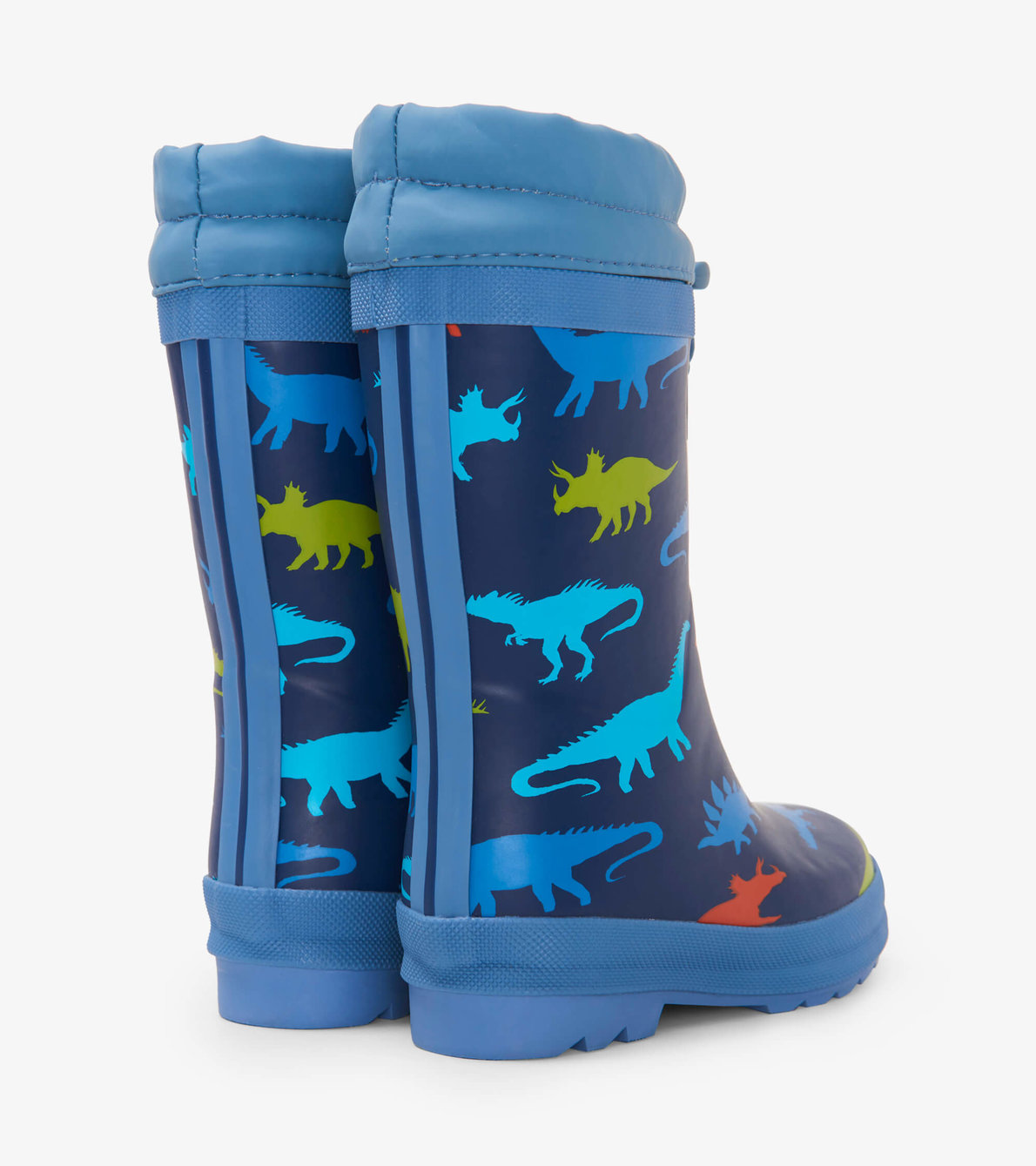 View larger image of Dinosaur Silhouettes Sherpa Lined Kids Wellies