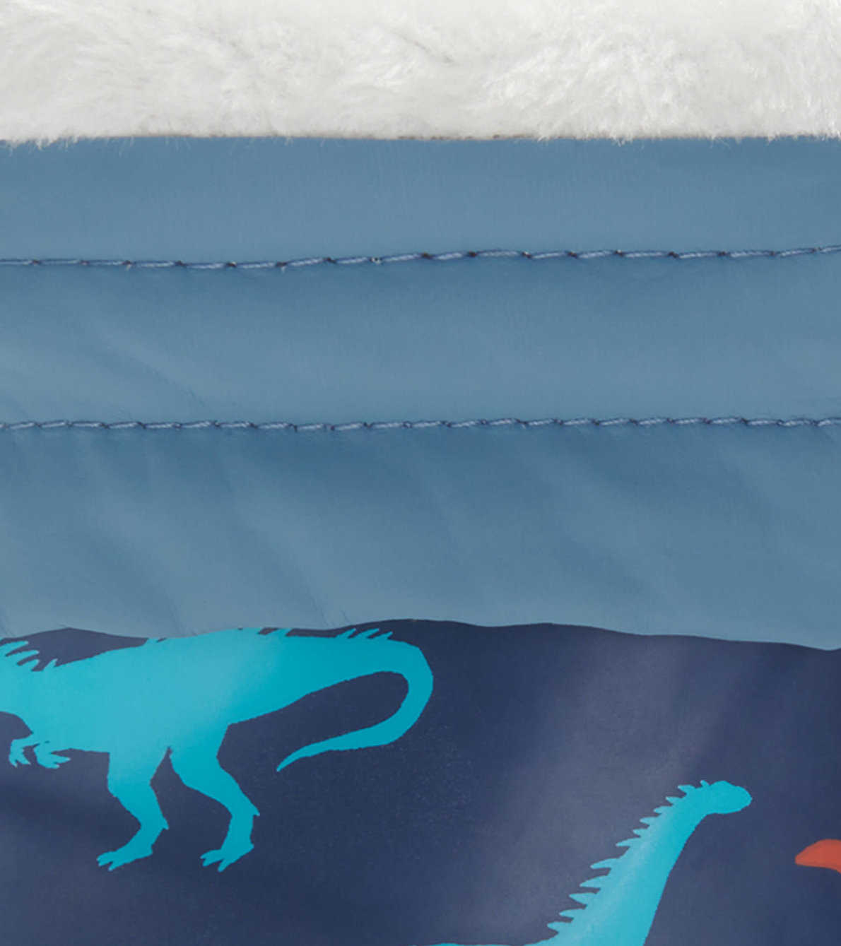 Agrandir l'image de Bottes de pluie doublées en sherpa pour enfant – Silhouettes de dinosaures