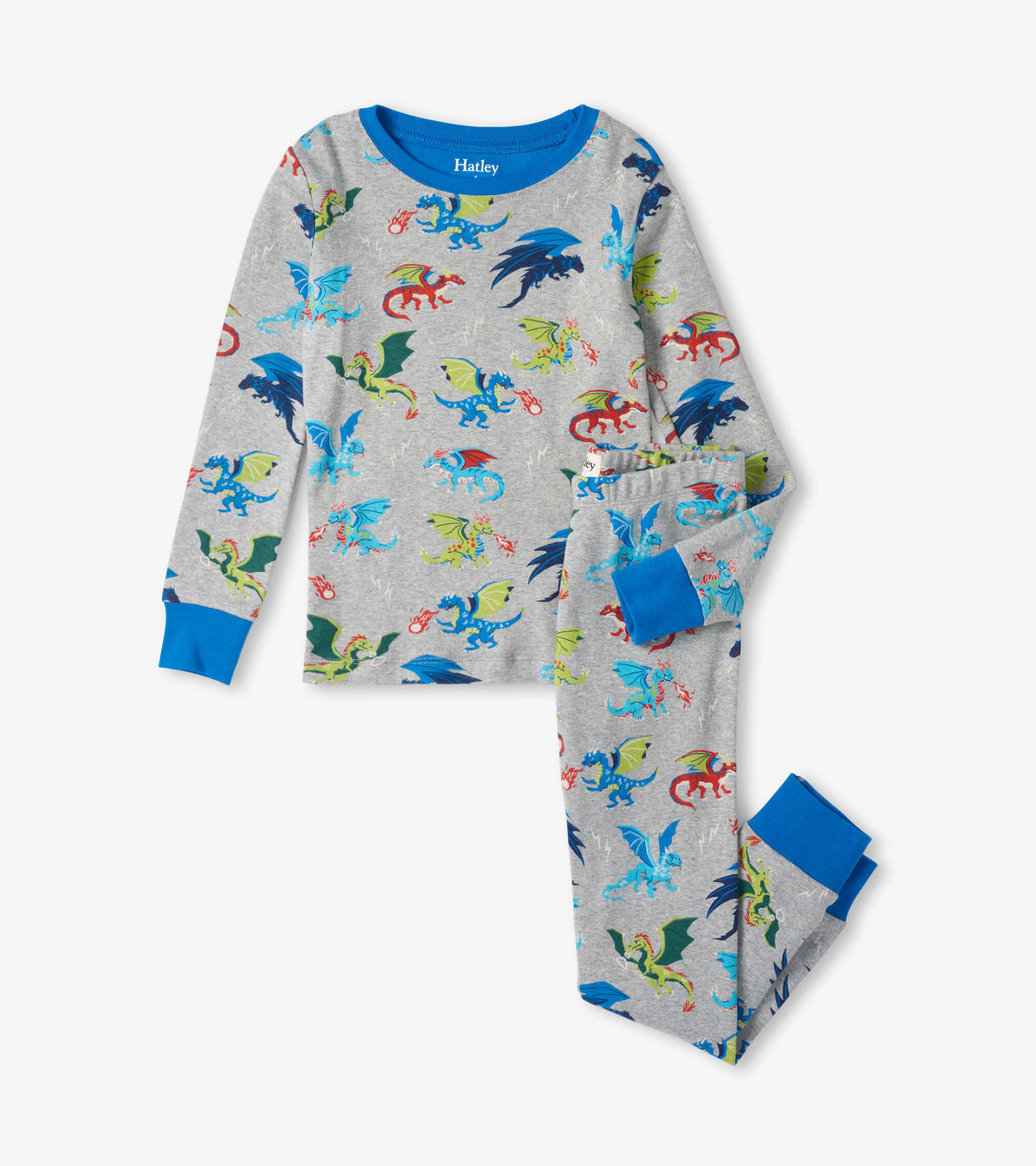 View larger image of Dragon Realm Kids Organic Cotton Pajama Set
