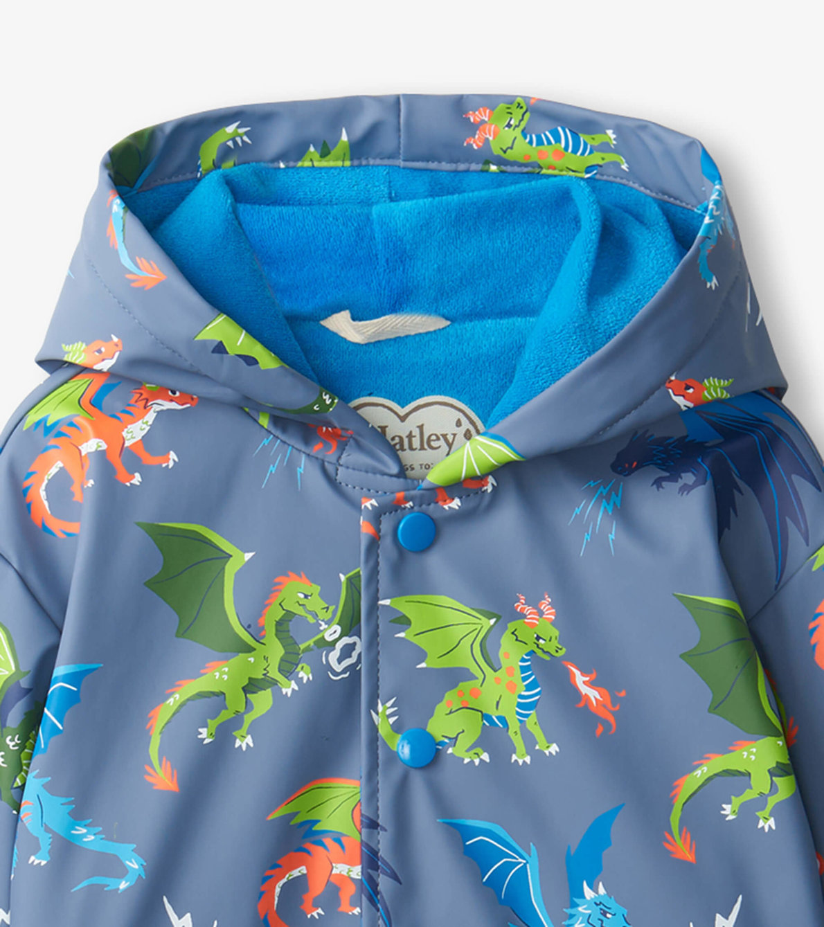 View larger image of Boys Dragon Realm Button-Up Raincoat