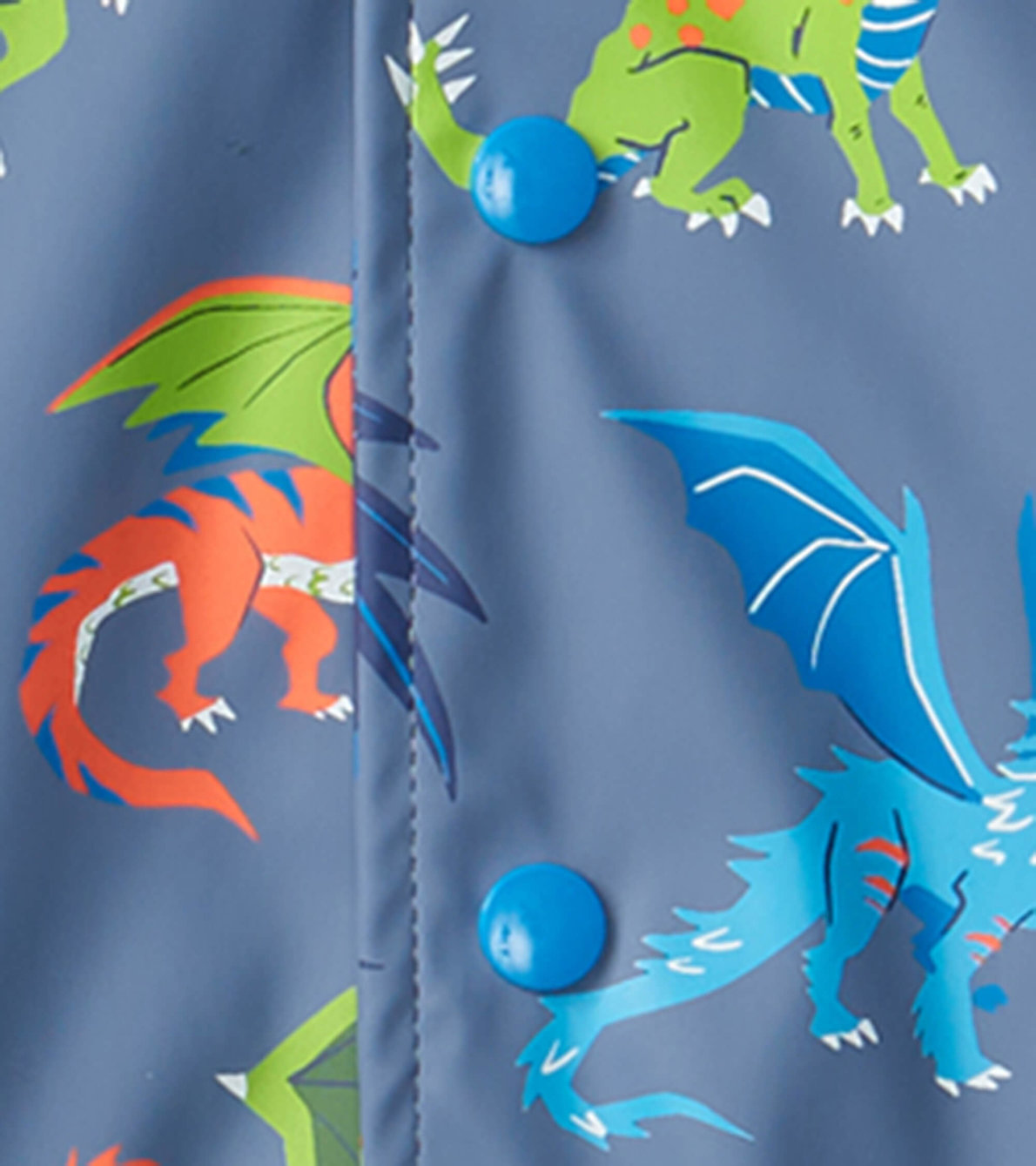 View larger image of Boys Dragon Realm Button-Up Rain Jacket