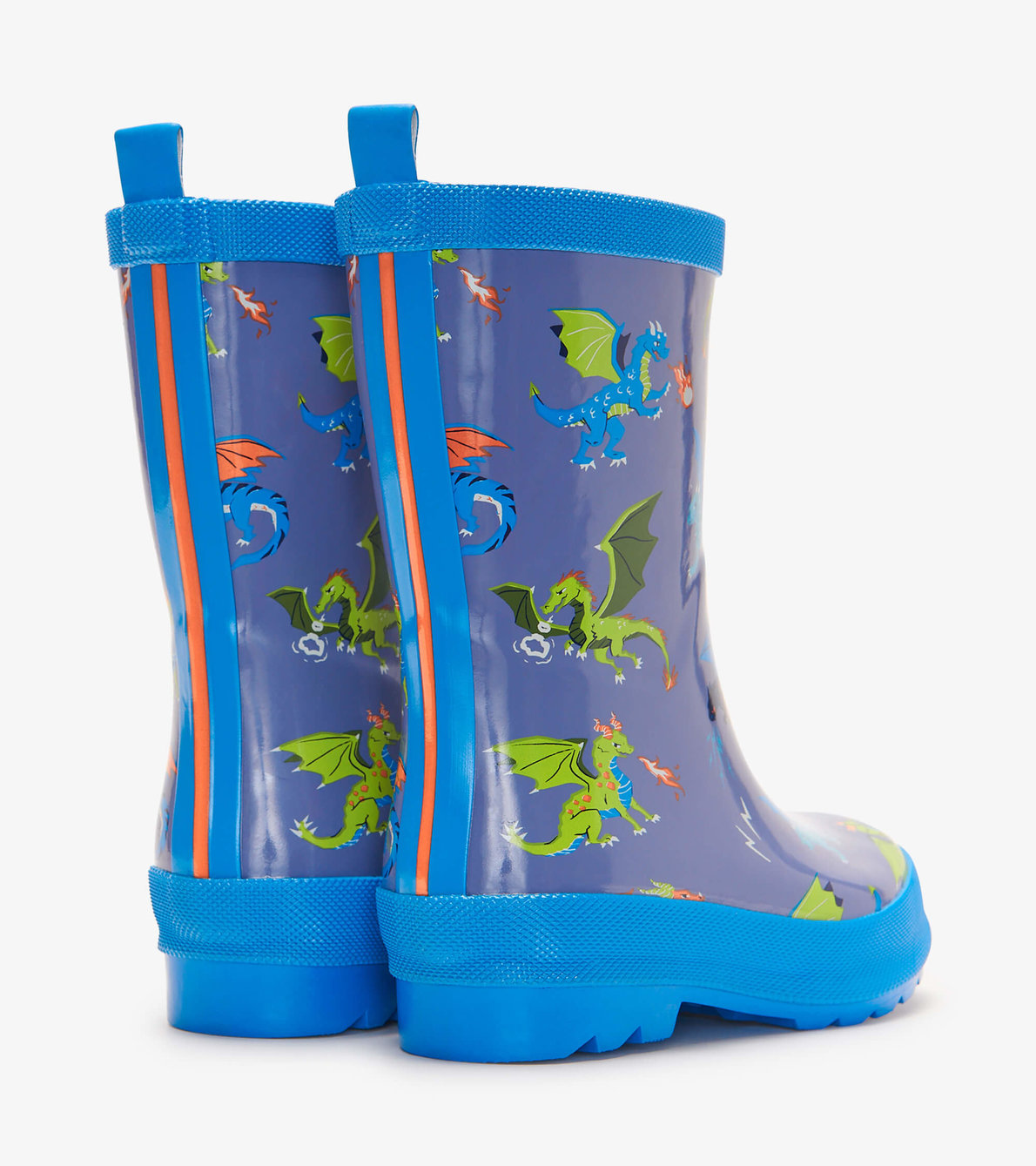 View larger image of Dragon Realm Shiny Kids Wellies