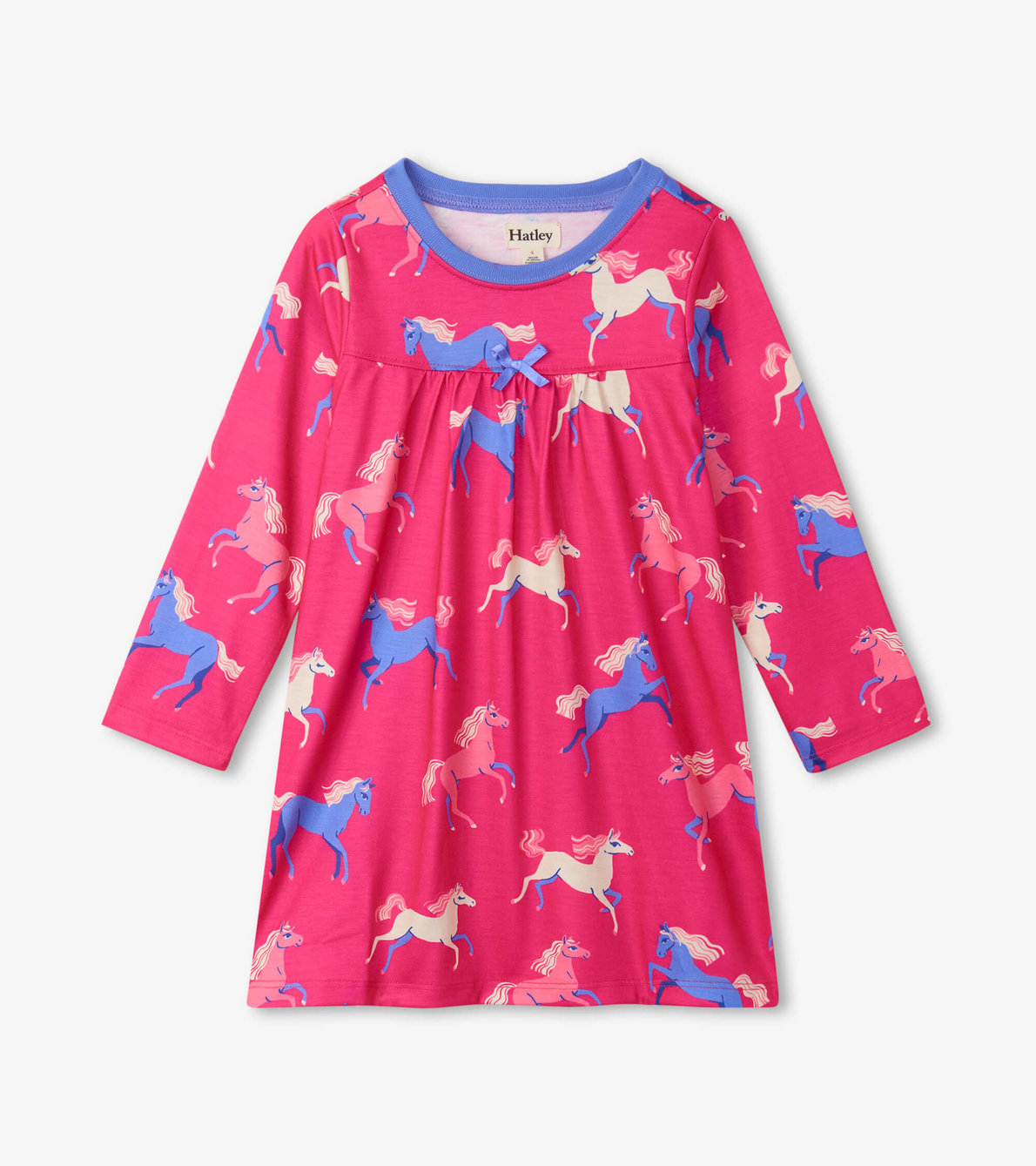 View larger image of Dreamland Horses Long Sleeve Nightdress