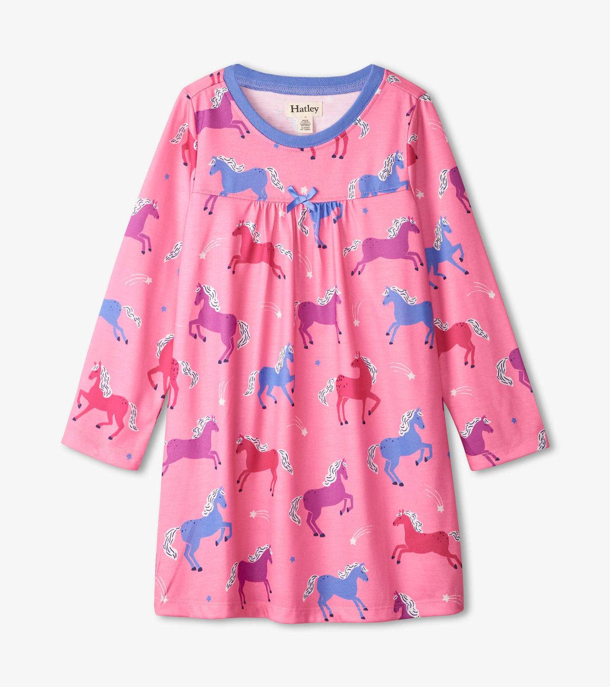 View larger image of Dreamy Horses Long Sleeve Nightdress