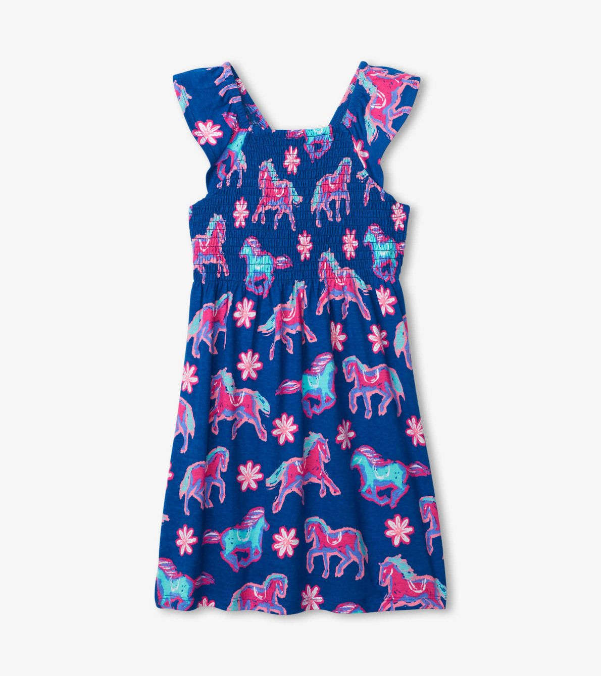 View larger image of Electric Horses Smocked Dress