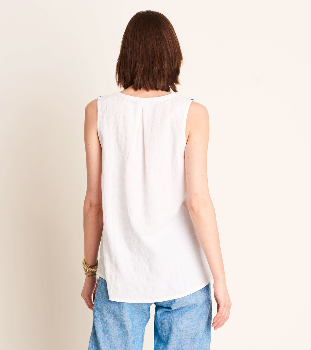View larger image of Elin Top - Pure White