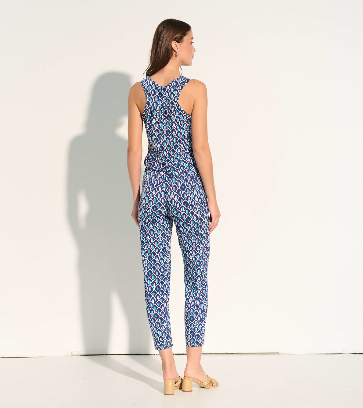 View larger image of Ella Jumpsuit - Abstract Pineapple