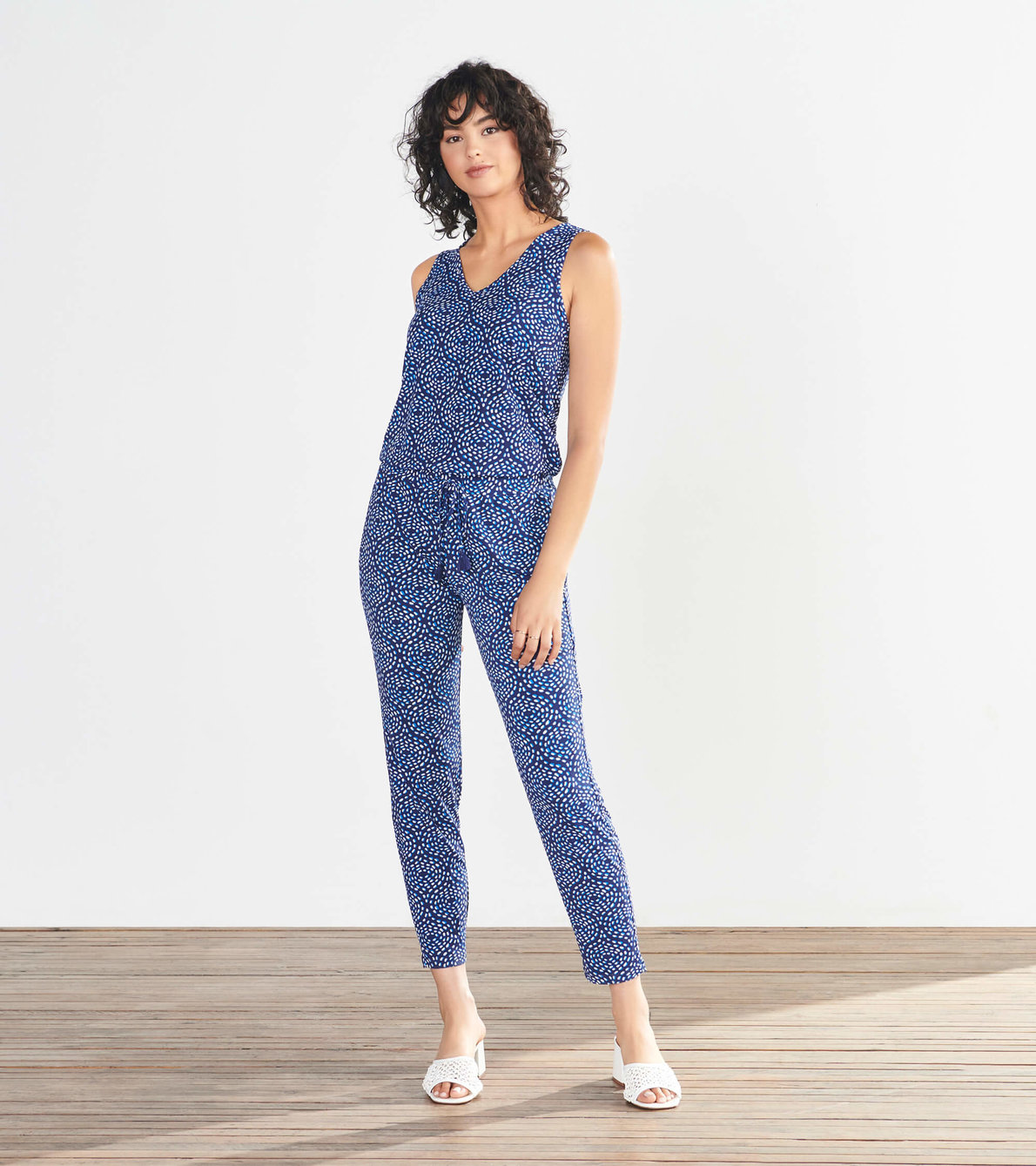 View larger image of Ella Jumpsuit - Skipped Stones