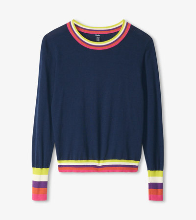 Emma Sweater - Rainbow Stripes