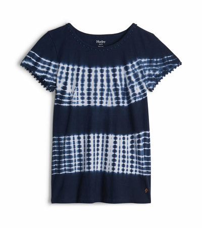 T-shirt Emma – Bord de mer teint par immersion