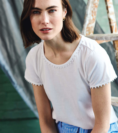 T-shirt Emma – Blanc