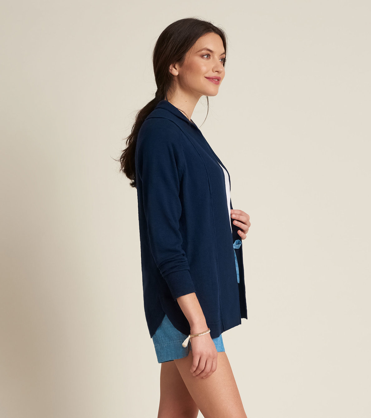 View larger image of Erin Cardigan - Copen Navy