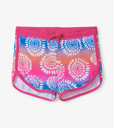 Eyelash Mandala Swim Shorts