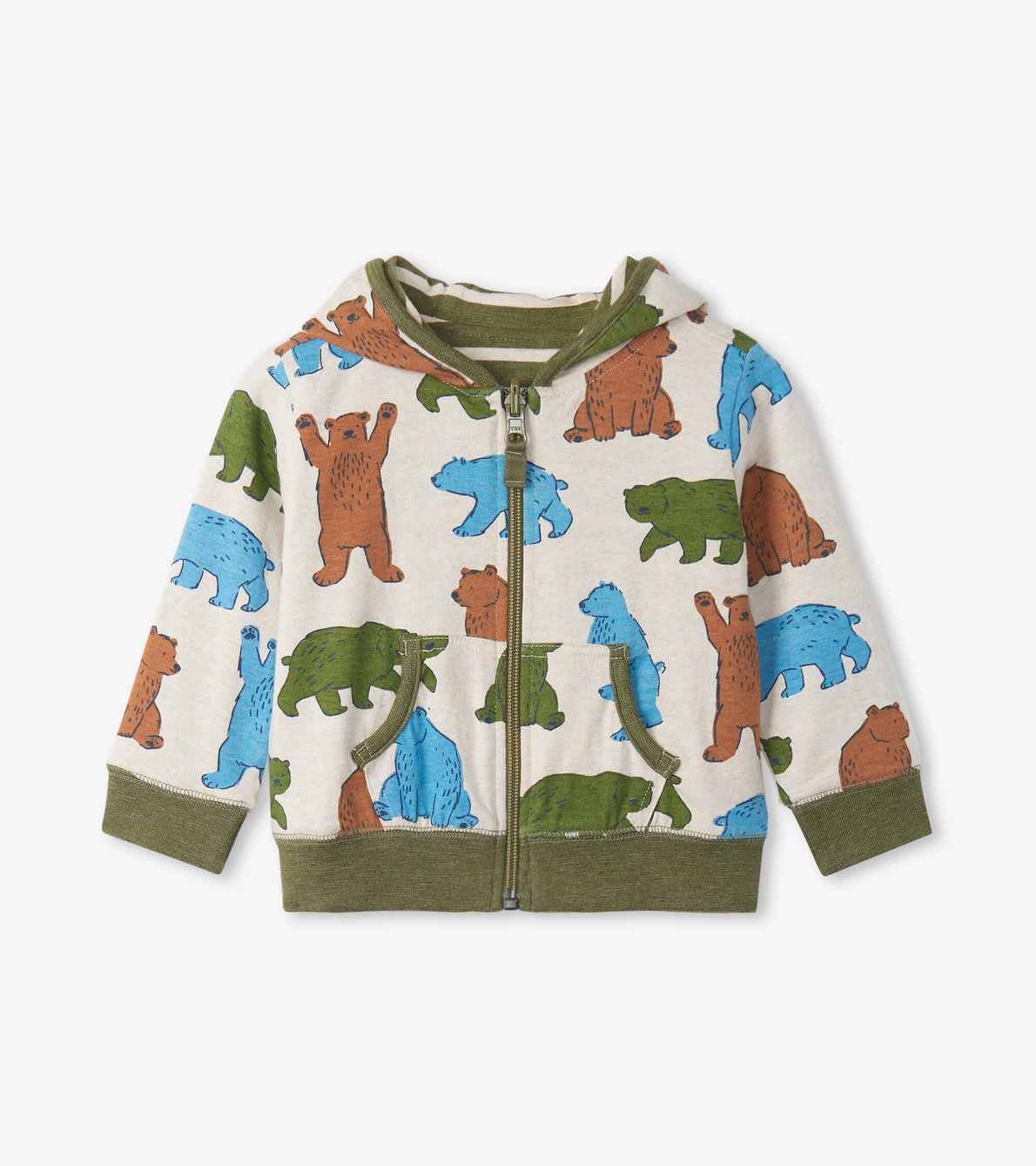 View larger image of Fall Cubs Reversible Baby Hoodie
