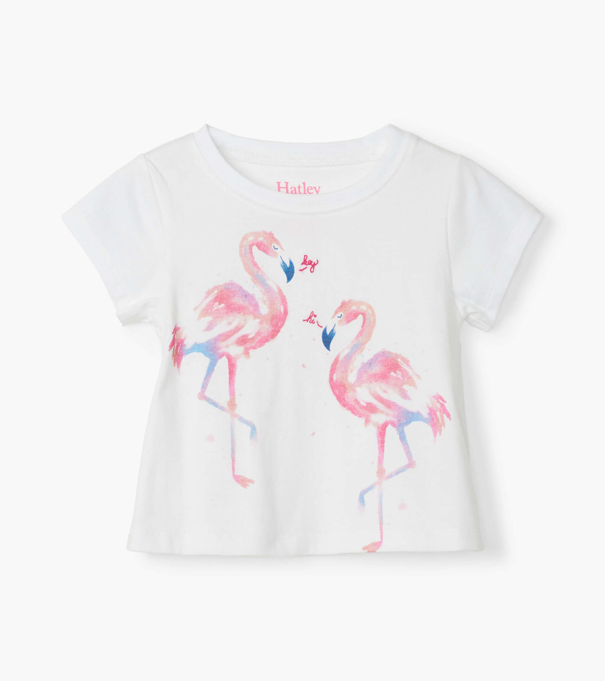 View larger image of Fancy Flamingos Baby Tee
