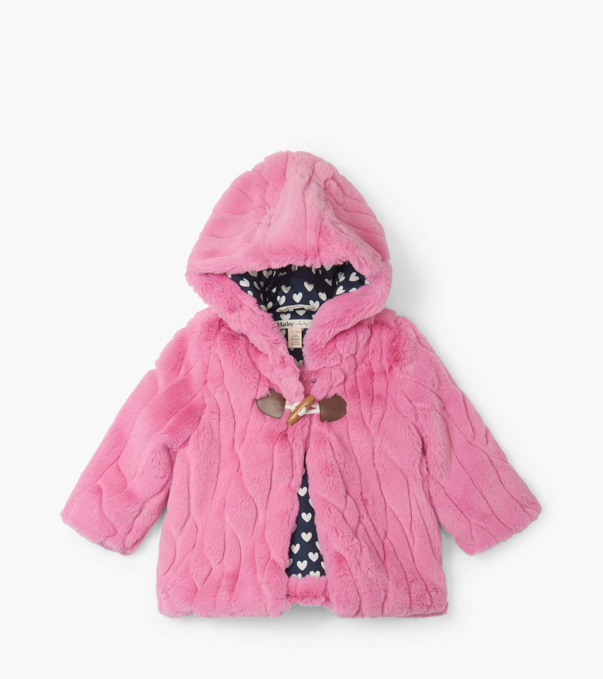View larger image of Faux Fur Baby Hoodie