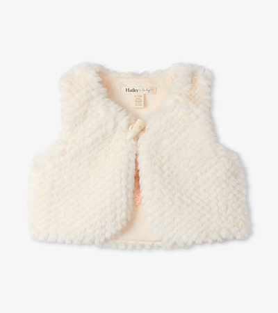 Faux Fur Baby Vest