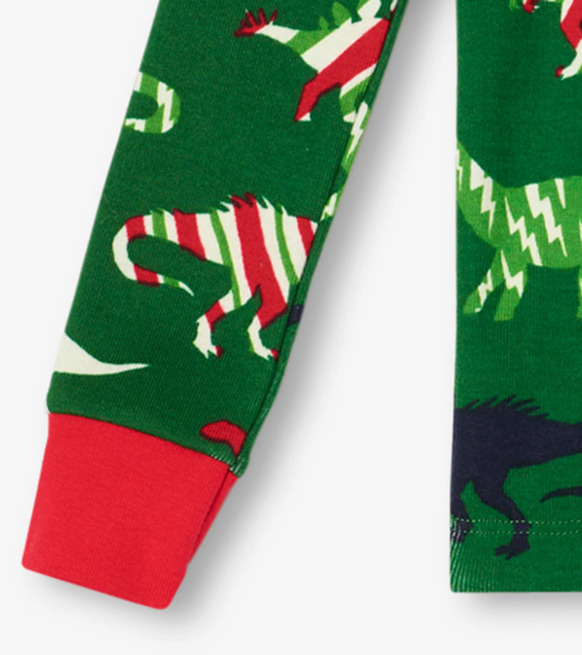 View larger image of Christmas Dinosaurs Organic Cotton Kids Pajama Set