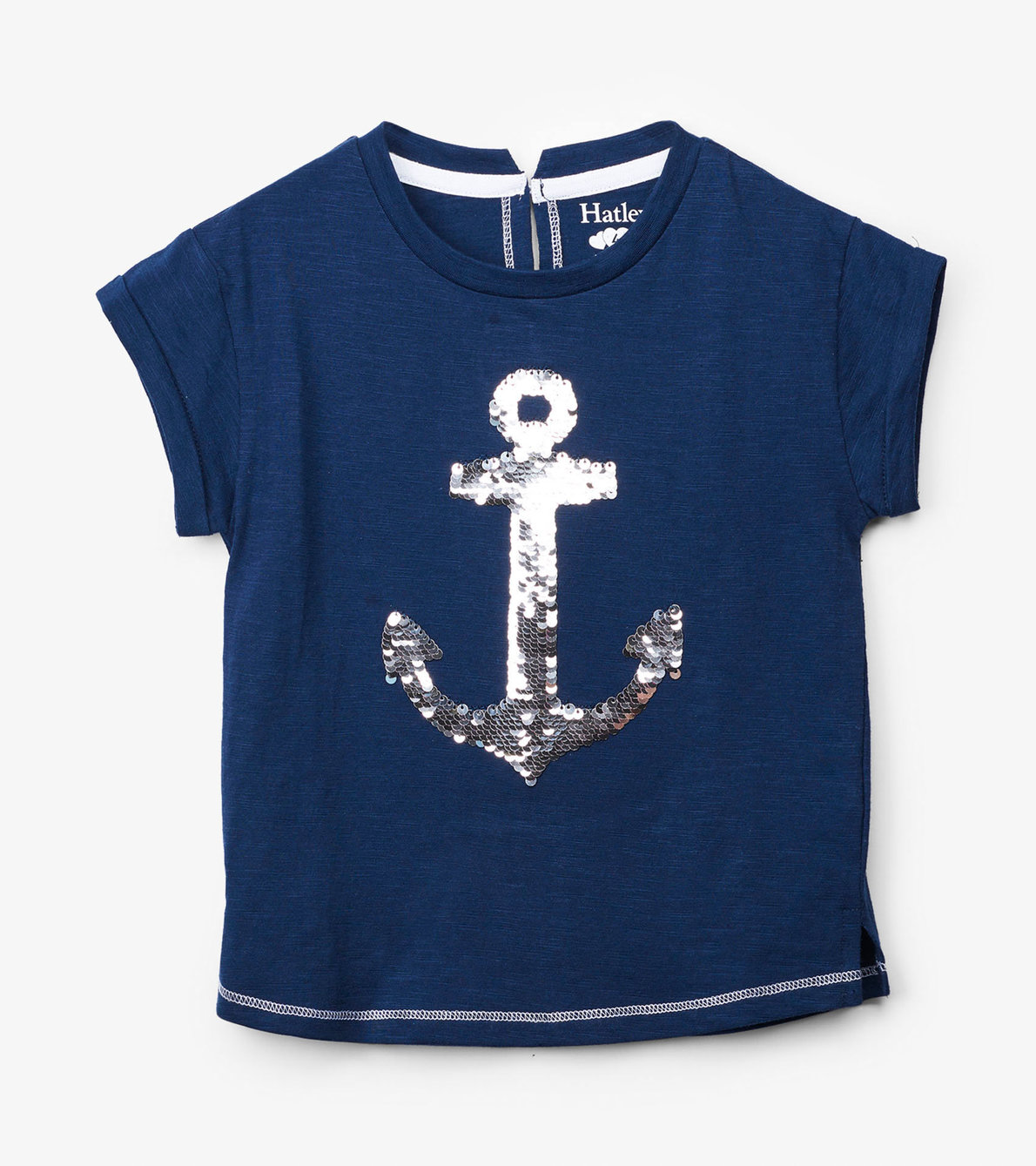 View larger image of Flip Sequin Anchor Graphic Tee