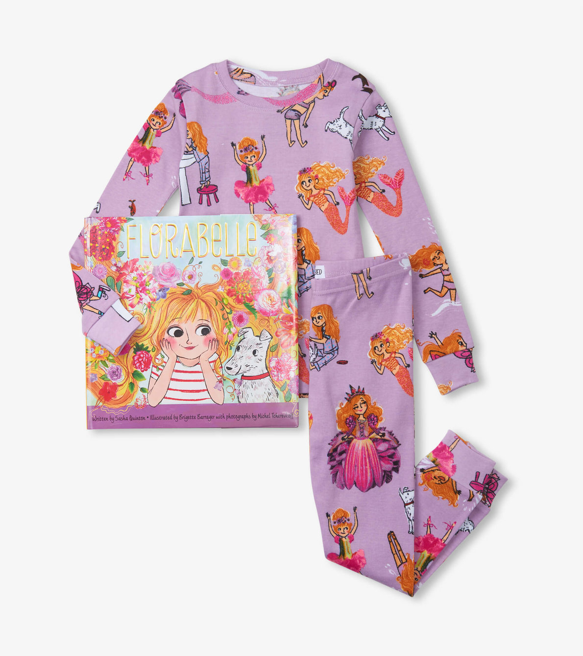 View larger image of Florabelle Book and Pajama Set