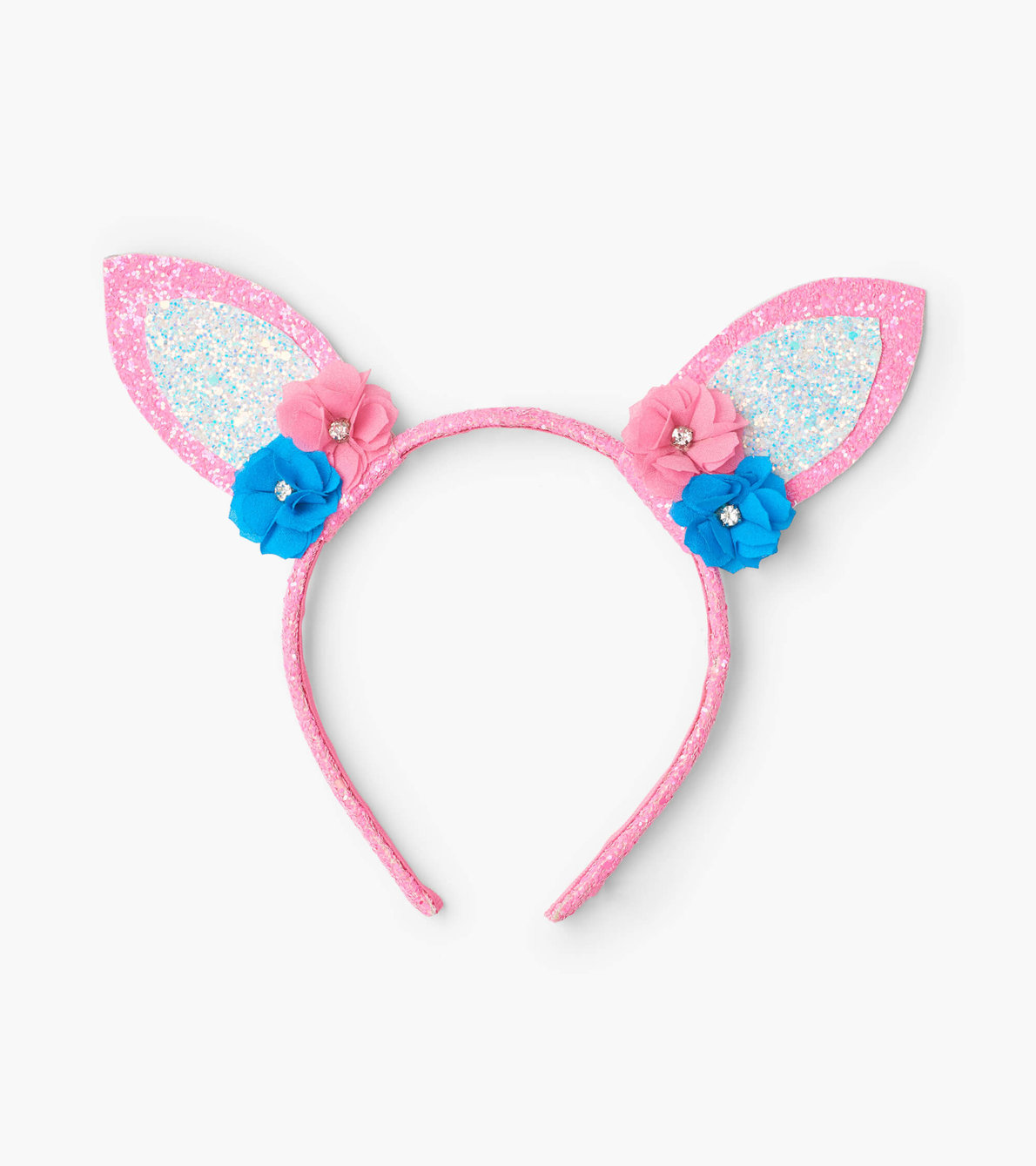 View larger image of Floral Bunny Ears Headband