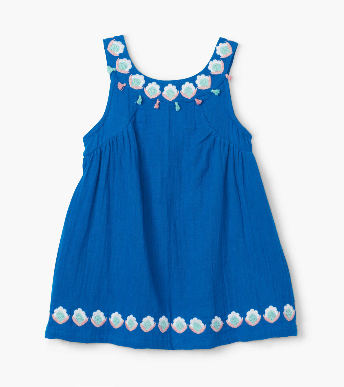 View larger image of Floral Shells Baby Gathered Dress