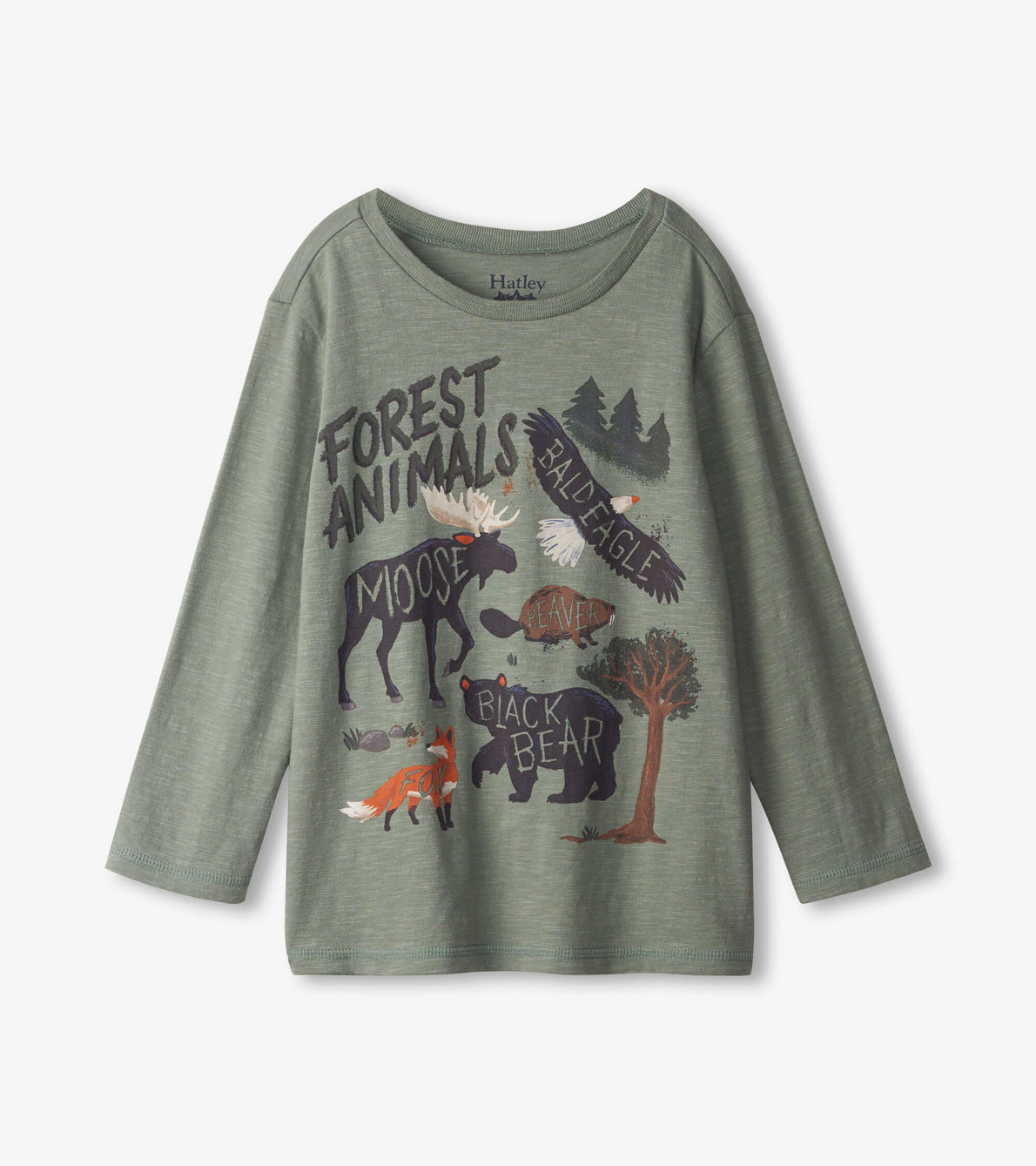 View larger image of Forest Animals Long Sleeve Tee