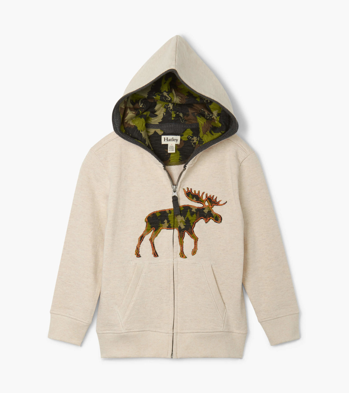 View larger image of Forest Camo Moose Hoodie