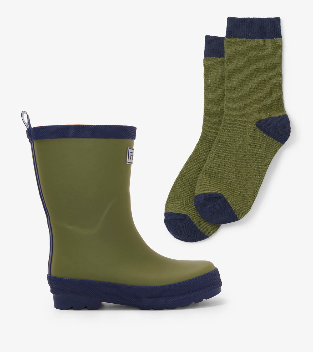 View larger image of Forest Green Matte Rain Boots