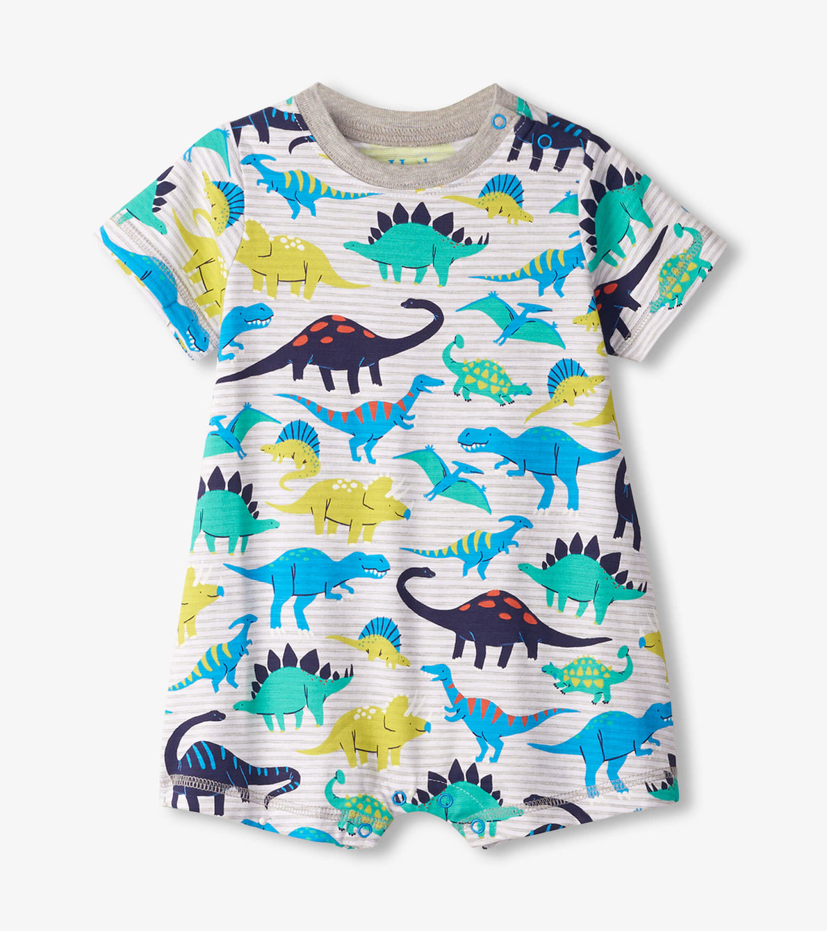 View larger image of Friendly Dinos Baby Romper