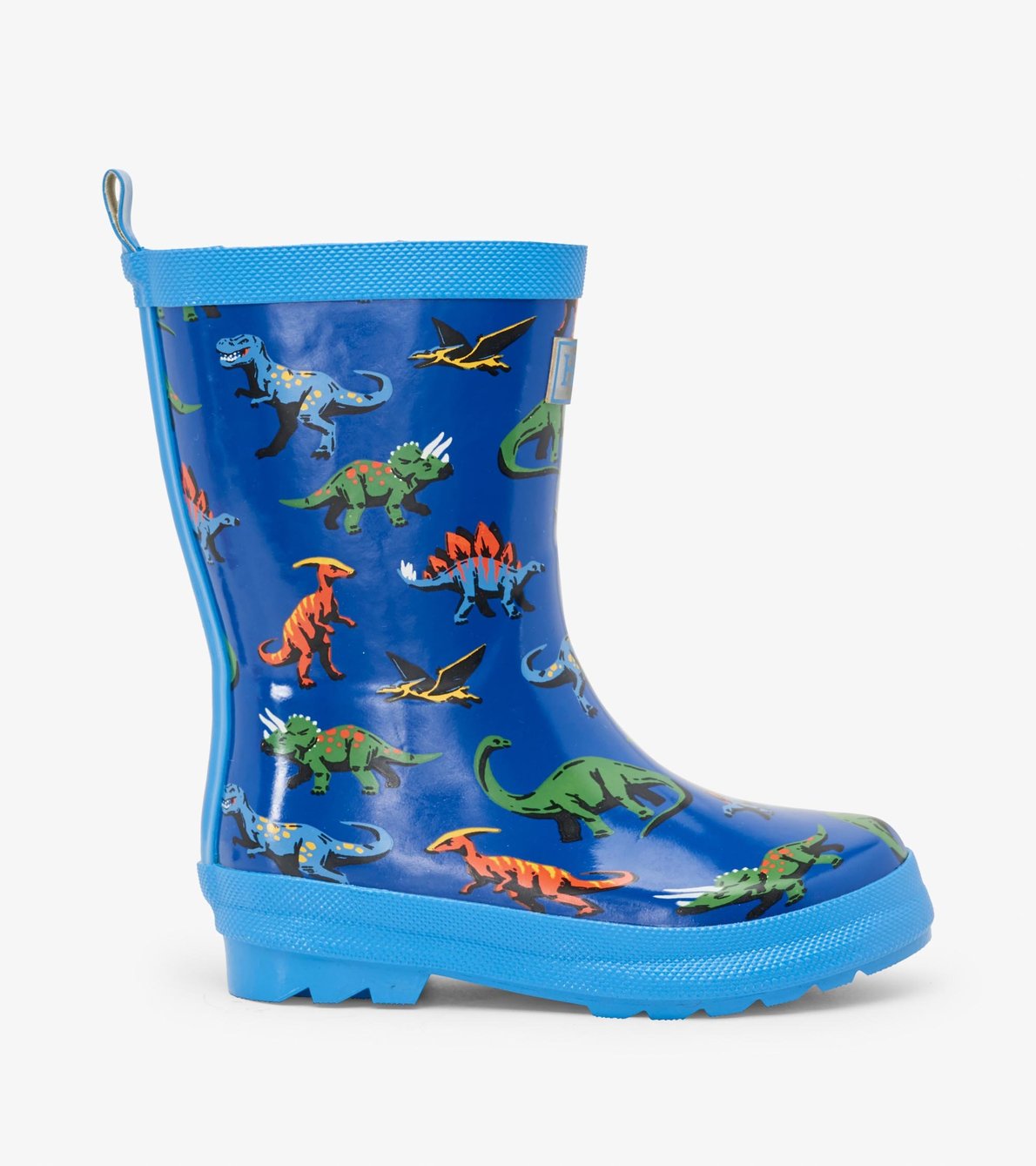 View larger image of Friendly Dinos Shiny Rain Boots