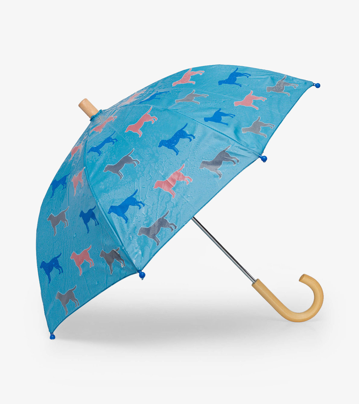 Agrandir l'image de Parapluie à couleur changeante – Gentils labradors
