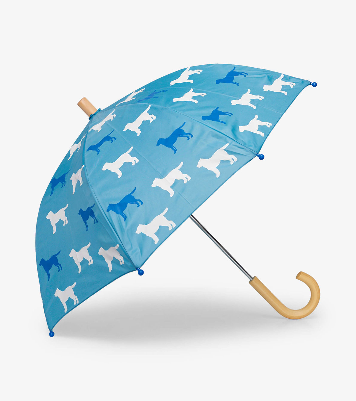Agrandir l'image de Parapluie à couleur changeante – Gentils labradors